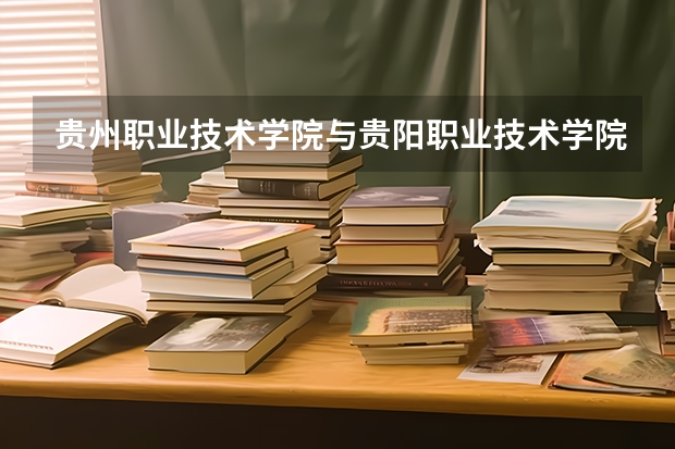 貴州職業技術學院與貴陽職業技術學院有什么區別嗎