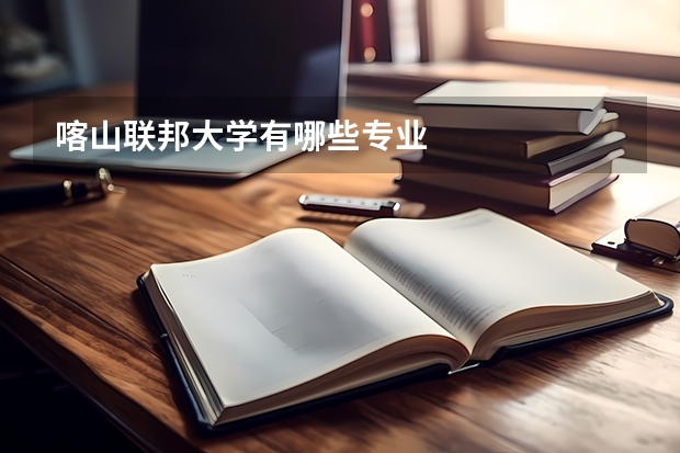 喀山聯(lián)邦大學有哪些專業(yè)