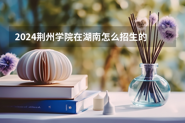 2024荊州學(xué)院在湖南怎么招生的