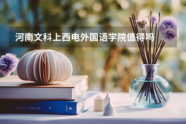 河南文科上西電外國(guó)語(yǔ)學(xué)院值得嗎