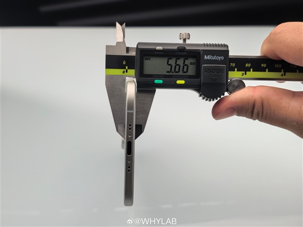 iPhone 17 Air新機(jī)模上手：蘋果史上薄手機(jī) 無SIM卡槽